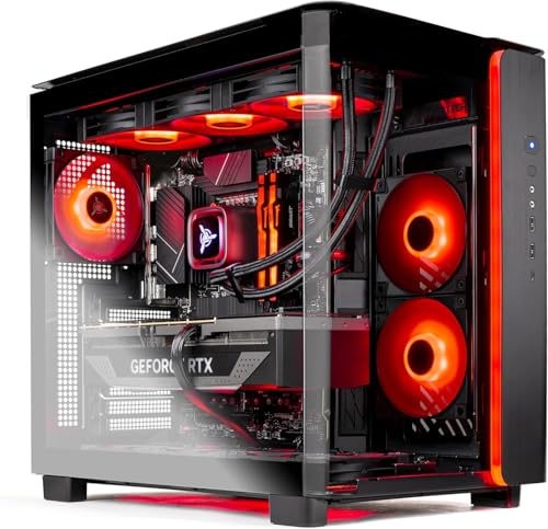 NEW Skytech King 95 Gaming PC Desktop, Ryzen 7 9800X3D 4.7 GHz (5.2 GHz Turbo Boost), NVIDIA RTX 5070 12GB GDDR7, 1TB Gen4 SSD, 32GB DDR5 RAM 6000 RGB, 850W Gold PSU, 360mm ARGB AIO, Wi-Fi, Win 11 Home