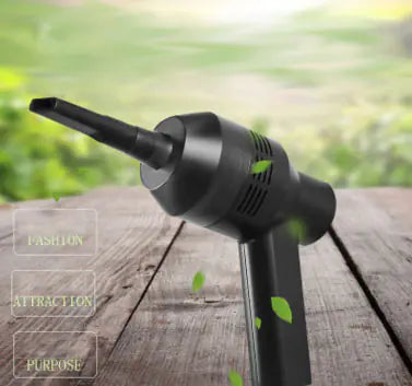 Portable Car Vacuum, Mini Keyboard Cleaner Brush