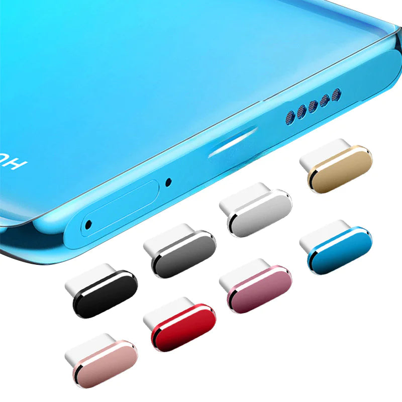 Metal USB Dust Plug for Type-C Charging Port