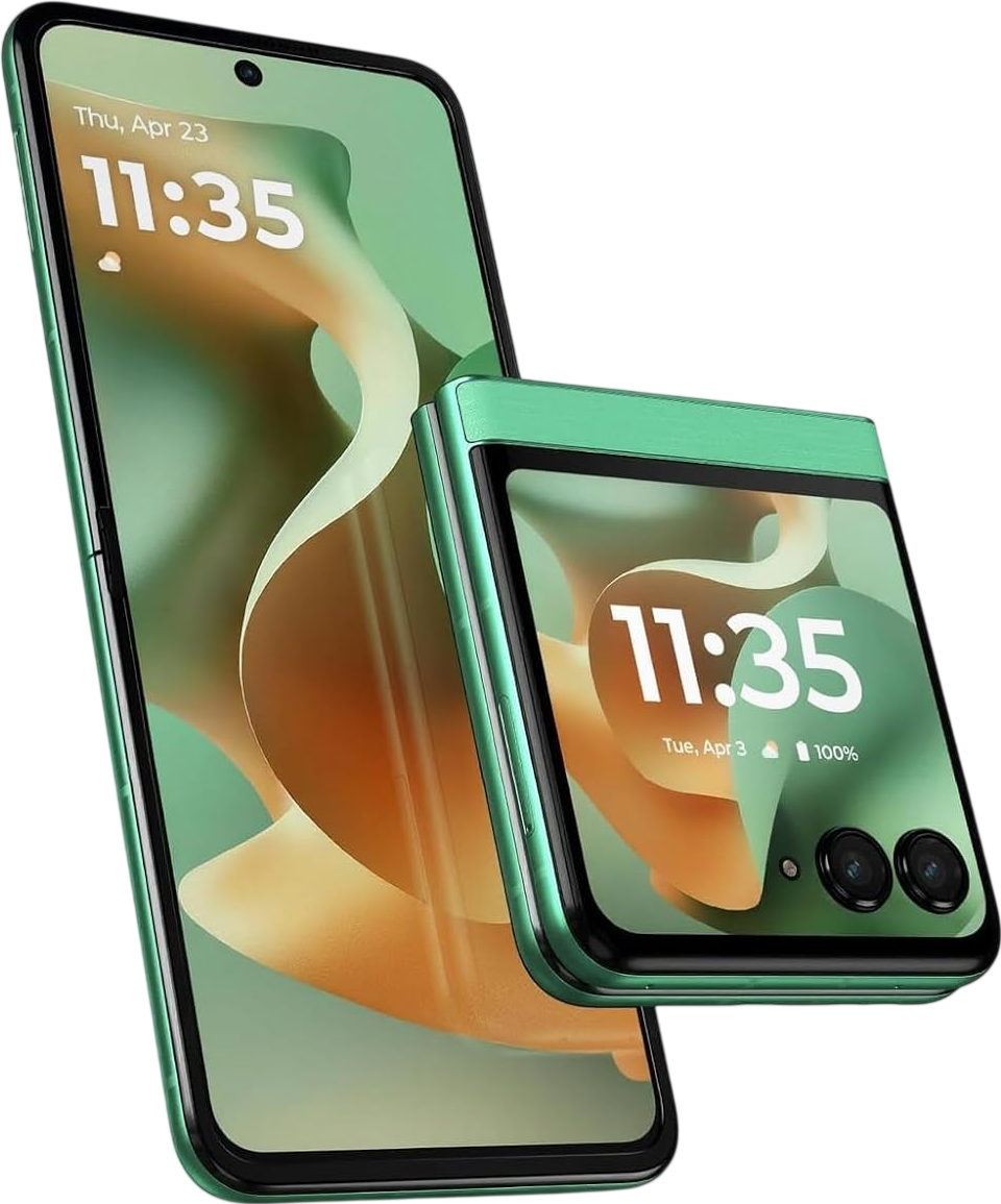 Motorola Razr 2025 | Verizon Only | Made for US 8/256GB | 50MP Camera | Pantone Spring Bud (Renewed)