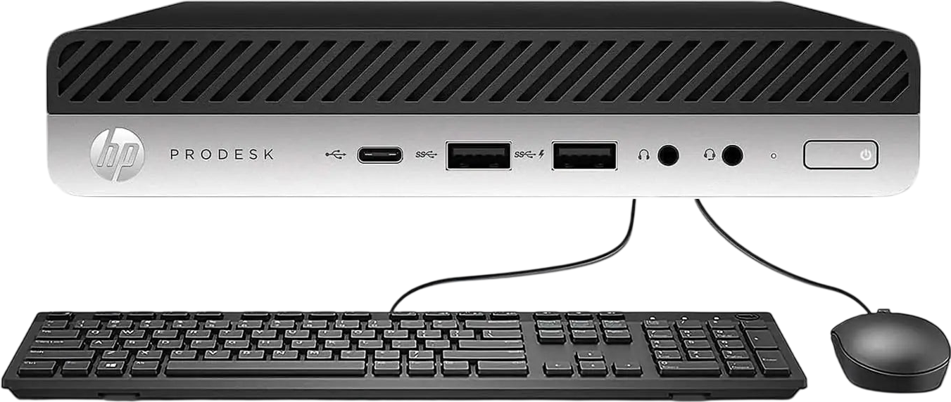 HP ProDesk 600 G5 Mini Desktop PC Intel Core i5-9500T 3.70GHz 16GB RAM 512GB SSD Mouse Keyboard WiFi Windows 10 Pro