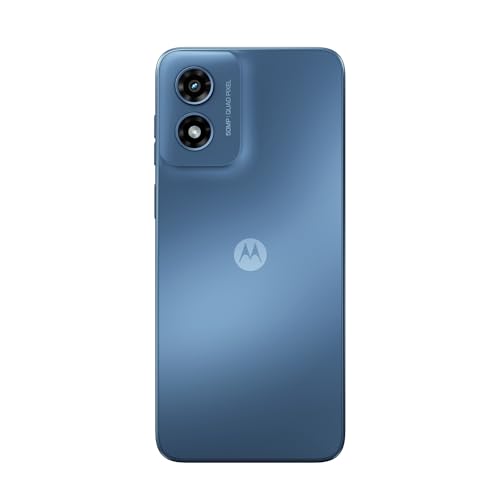 Motorola Moto G Play | 2024 | Unlocked | Made for US 4/64GB | 50MP Camera | Sapphire Blue