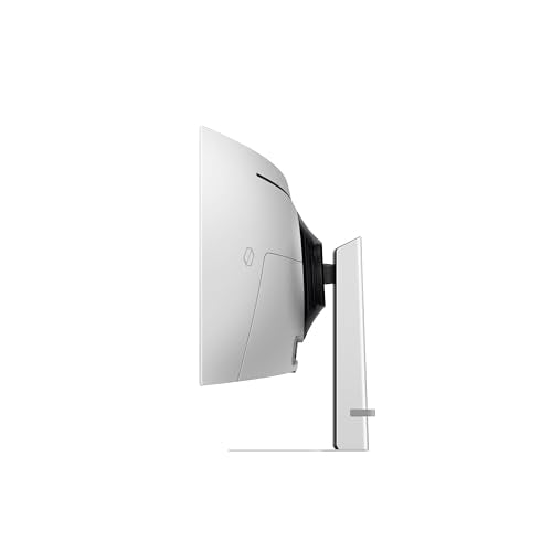 Samsung 49" Odyssey OLED G9 (G91SD) Dual QHD QD-OLED G-Sync Compatible Curved Gaming Monitor, 144Hz, 0.03ms, AMD FreeSync Premium Pro, Ergonomic Stand, 3 Year Warranty, LS49DG910SNXZA, 2024
