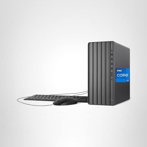 HP Envy Desktop PC, Intel Core i7-14700, 32 GB RAM, 1 TB SSD, UHD Graphics 770, Windows 11 Pro, TE01-5002 (2024)