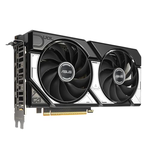 ASUS Dual GeForce RTX™ 5060 8GB GDDR7 OC Edition (PCIe 5.0, 8GB GDDR7, DLSS 4, HDMI 2.1b, DisplayPort 2.1b, 2.5-Slot Design, Axial-tech Fan Design, 0dB Technology, and More)