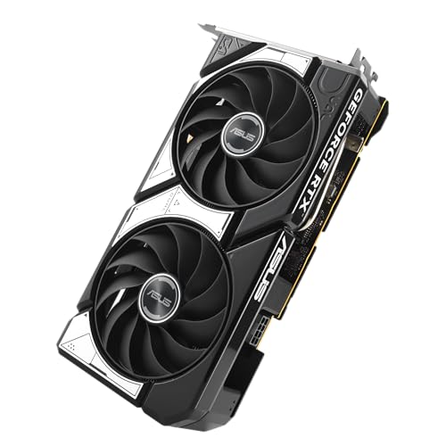 ASUS Dual GeForce RTX™ 5060 8GB GDDR7 OC Edition (PCIe 5.0, 8GB GDDR7, DLSS 4, HDMI 2.1b, DisplayPort 2.1b, 2.5-Slot Design, Axial-tech Fan Design, 0dB Technology, and More)
