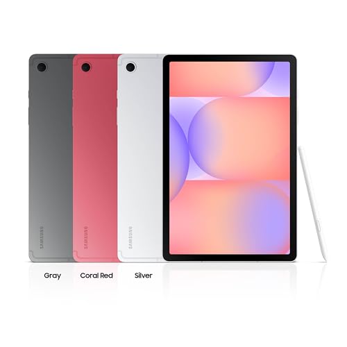 Samsung Galaxy Tab S10 Lite, 8GB RAM, 256GB, 2TB Expand, Long Battery Life, 10.9” LCD, S Pen for Note-Taking, Exynos 1380, Circle to Search, AI Tools, Coral Red