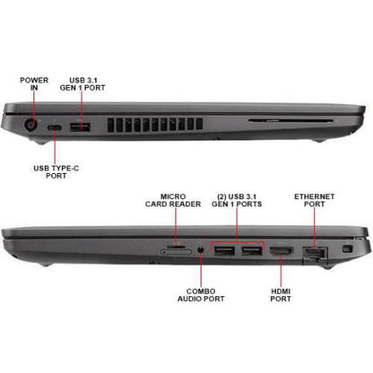Dell Latitude 5400 14 inches 8th Gen Core i7-8665U 16GB RAM 512GB PCIe SSD FHD 1080P, FPR, Backlit Keyboard Refurbish