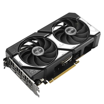 ASUS Dual GeForce RTX™ 5060 8GB GDDR7 OC Edition (PCIe 5.0, 8GB GDDR7, DLSS 4, HDMI 2.1b, DisplayPort 2.1b, 2.5-Slot Design, Axial-tech Fan Design, 0dB Technology, and More)