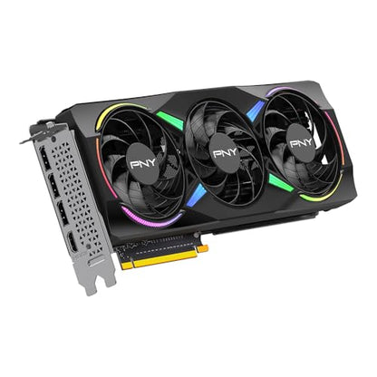 PNY NVIDIA GeForce RTX™ 5070 Epic-X™ ARGB OC Triple Fan, Graphics Card (12GB GDDR7, 192-bit, Boost Speed: 2685 MHz, SFF-Ready, PCIe® 5.0, HDMI®/DP 2.1, 2.4-Slot, Blackwell Architecture, DLSS 4)