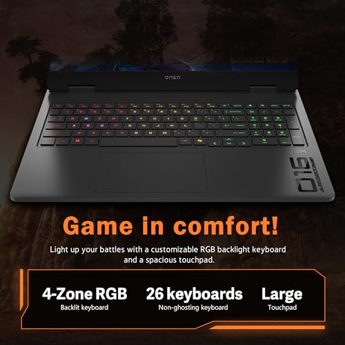 HP Omen 16" Gaming Laptop, AMD Ryzen 9 8940HX, GeForce RTX 5070 Graphics, 32GB DDR5, 2TB Storage(1TB SSD&1TB Docking Station Set), FHD 144Hz Display, Backlit Keyboard, Copilot, Win 11 Pro, Black