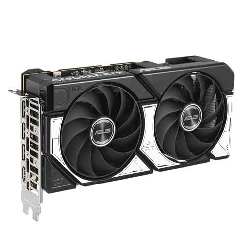ASUS Dual GeForce RTX™ 5060 8GB GDDR7 OC Edition (PCIe 5.0, 8GB GDDR7, DLSS 4, HDMI 2.1b, DisplayPort 2.1b, 2.5-Slot Design, Axial-tech Fan Design, 0dB Technology, and More)