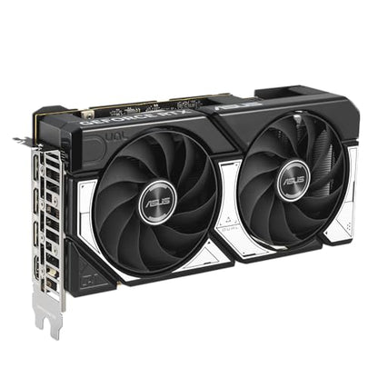 ASUS Dual GeForce RTX™ 5060 8GB GDDR7 OC Edition (PCIe 5.0, 8GB GDDR7, DLSS 4, HDMI 2.1b, DisplayPort 2.1b, 2.5-Slot Design, Axial-tech Fan Design, 0dB Technology, and More)