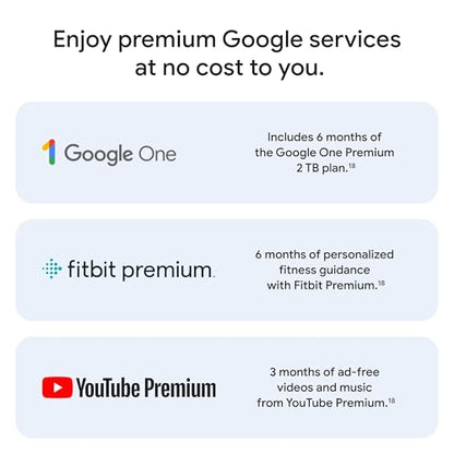 Google Pixel 10 - Unlocked Android Smartphone - Gemini AI Assistant - Advanced Triple Rear Camera, Fast-Charging 24+ Hour Battery, and 6.3" Actua Display - Frost - 256 GB (2025 Model)