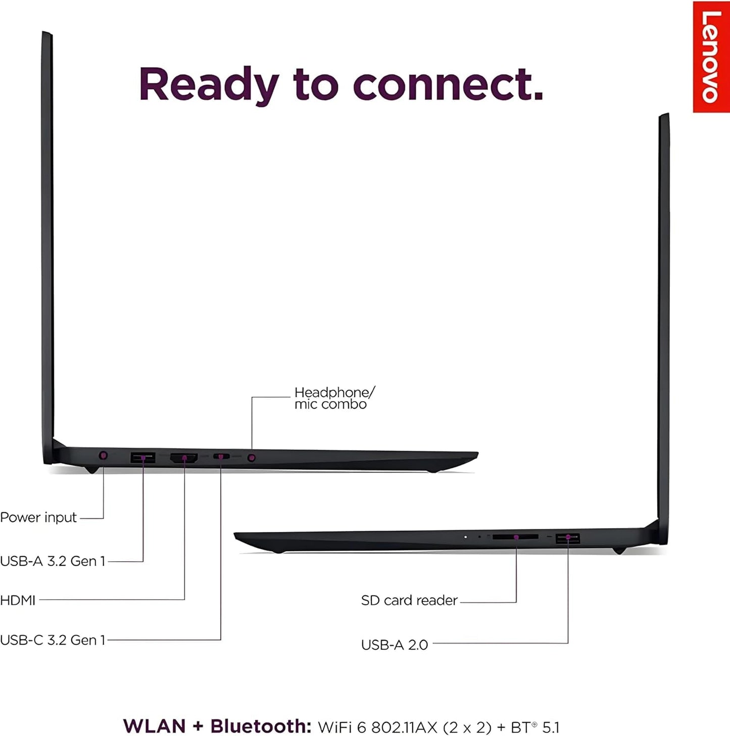 Lenovo New IdeaPad 15.6" Touchscreen Business Laptop with Microsoft Office | 8GB RAM - 1TB SSD | 2026 Edition | Intel Core i5-1335U 10-core Processor(Beats i7-1255U) | Windows 11 Home