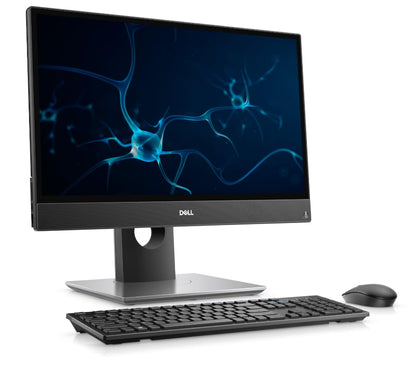 Refurbish Dell OptiPlex 3280 All-in-One Desktop Computer PC, 21.5" 1920x1080 FHD IPS Display, 10th Gen Hexa-Core i5-10400, 16GB DDR4 512GB SSD, HDMI, Wi-Fi, Keyboard & Mouse, Windows 11 Pro