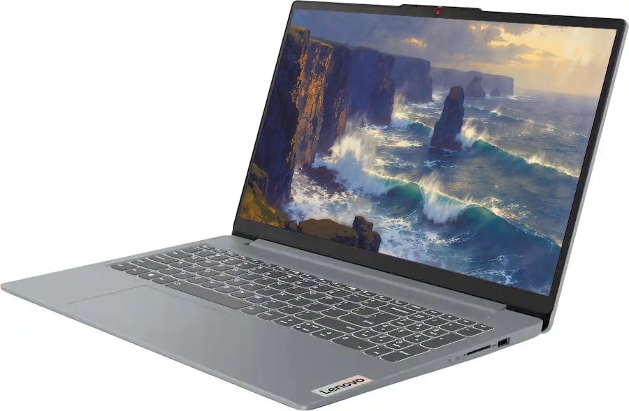 Lenovo IdeaPad Slim 3 Touchscreen Laptop, 15.6" Business Laptop Computer, Windows 11 Home 16GB RAM 1TB SSD, AMD Ryzen 7 5825U, FHD IPS Display, Numeric Keypad, SageNova Earphones, Arctic Grey