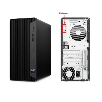 HP ProDesk 600 G6 Tower Desktop Win11 Computer, Intel Core i5-10500 Up to 4.50 GHz, 16GB RAM, 256GB SSD, RGB Keyboard, 4K Support Windows 11 Core i5
