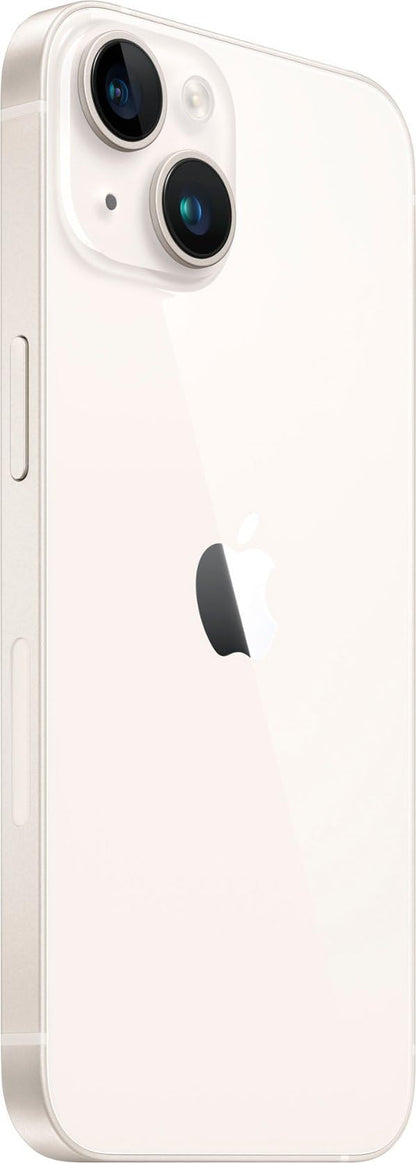Apple iPhone 14, 128GB, Starlight - Unlocked (Renewed)