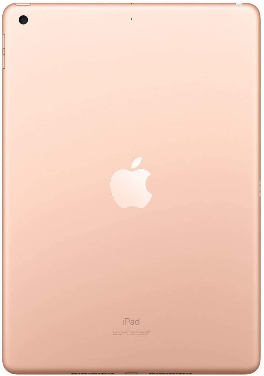 Apple iPad (10.2-Inch, Wi-Fi + Cellular, 128GB) - Gold (Latest Model) (Renewed)