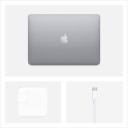 Apple 2020 MacBook Air with 1.1GHz Intel Core i3, 13-inch, 8GB RAM, 512GB Storage, Space Gray (Renewed)