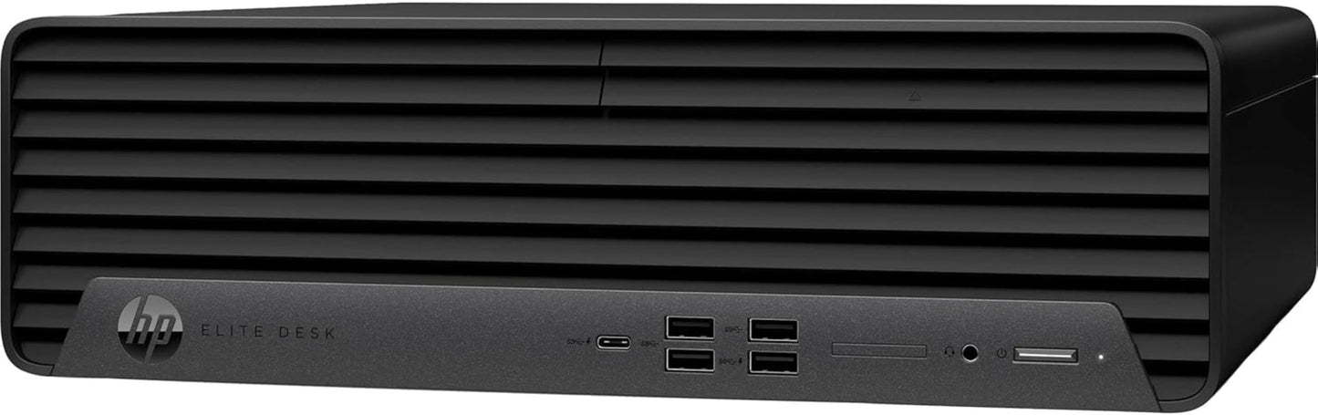 HP Elite 805 G9 SFF Business Desktop Computer, AMD Ryzen 5 8500G, 8GB DDR5, 512GB PCIe, Radeon 740M Graphics, Dual 4K Display Support, USB-C, HDMI, RJ-45, Wi-Fi, Wired KB & Mouse, Win11