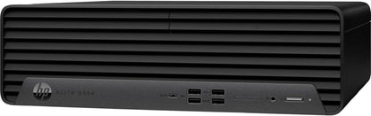 HP Elite 805 G9 SFF Business Desktop Computer, AMD Ryzen 5 8500G, 8GB DDR5, 512GB PCIe, Radeon 740M Graphics, Dual 4K Display Support, USB-C, HDMI, RJ-45, Wi-Fi, Wired KB & Mouse, Win11