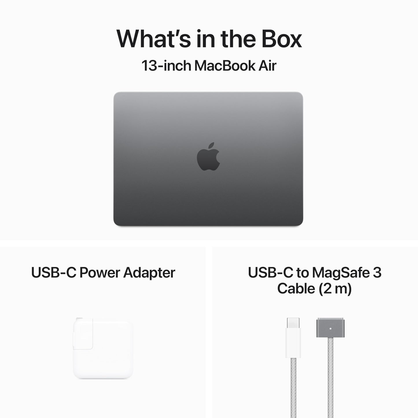 Apple 2024 MacBook Air with Apple M3 chip, 13-inch, 16GB RAM, 512GB SSD Storage Space Gray (Renewed)