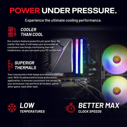 NEW Skytech Gaming Azure 3 Gaming PC, AMD Ryzen 7 5700 3.7GHz, NVIDIA RTX 5060, 1TB NVMe SSD, 32GB DDR4 RAM 3200, 650W Gold PSU, Wi-Fi, Win 11, Desktop
