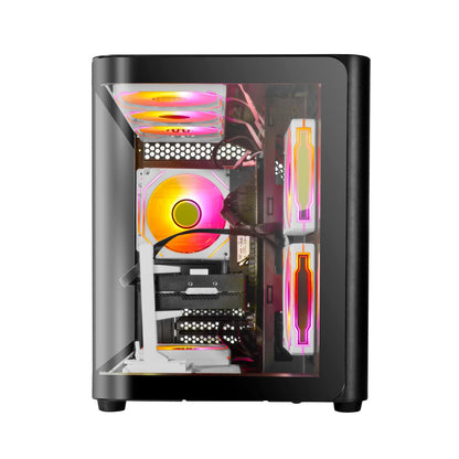LXZ Gaming PC Desktop Computer, Core i9-13900HX, GeForce RTX 5060, 32GB DDR5 RAM, 1TB NVMe 3.0 SSD, Wi-Fi 6-4K 8K VR Ready Gaming & Streaming PC for Gamers & Creators