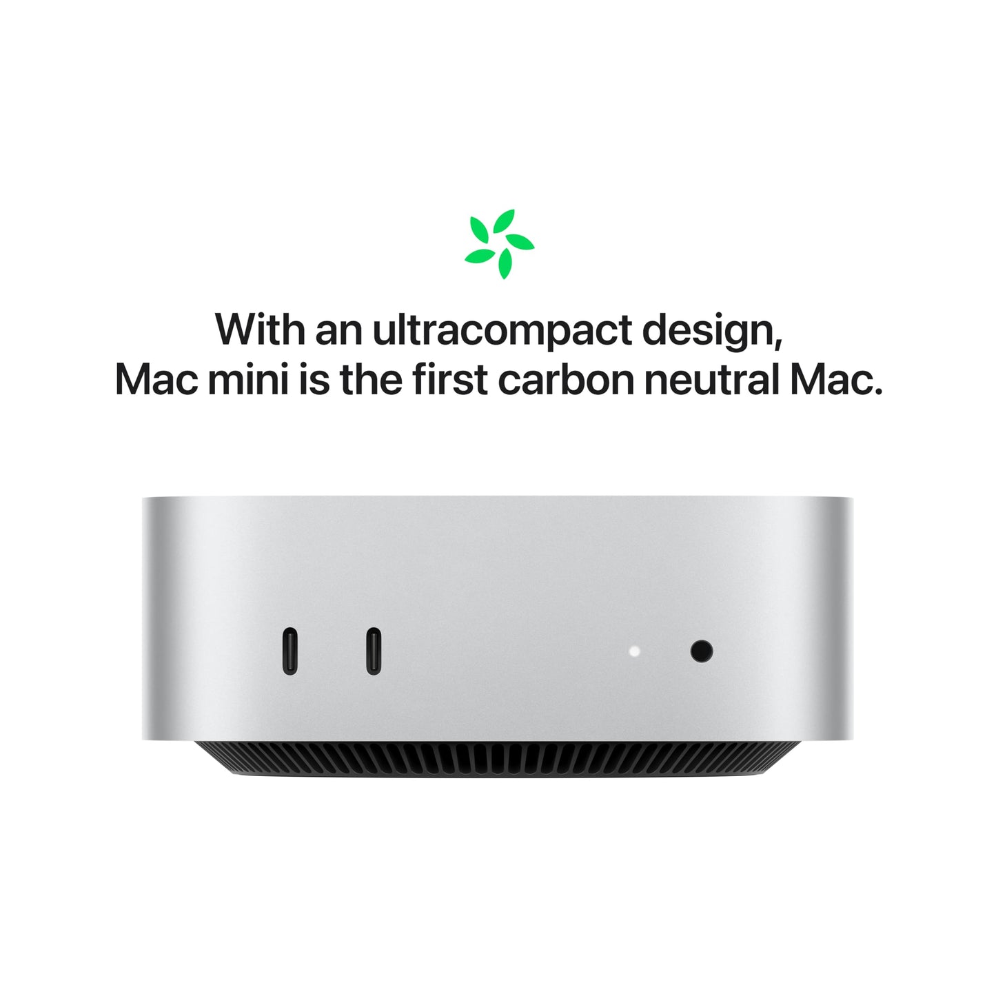 Apple 2024 Mac mini Desktop Computer with M4 chip with 10‑core CPU and GPU: Built for Apple Intelligence, 16GB Unified Memory, 256GB SSD Storage, Gigabit Ethernet. Works with iPhone/iPad