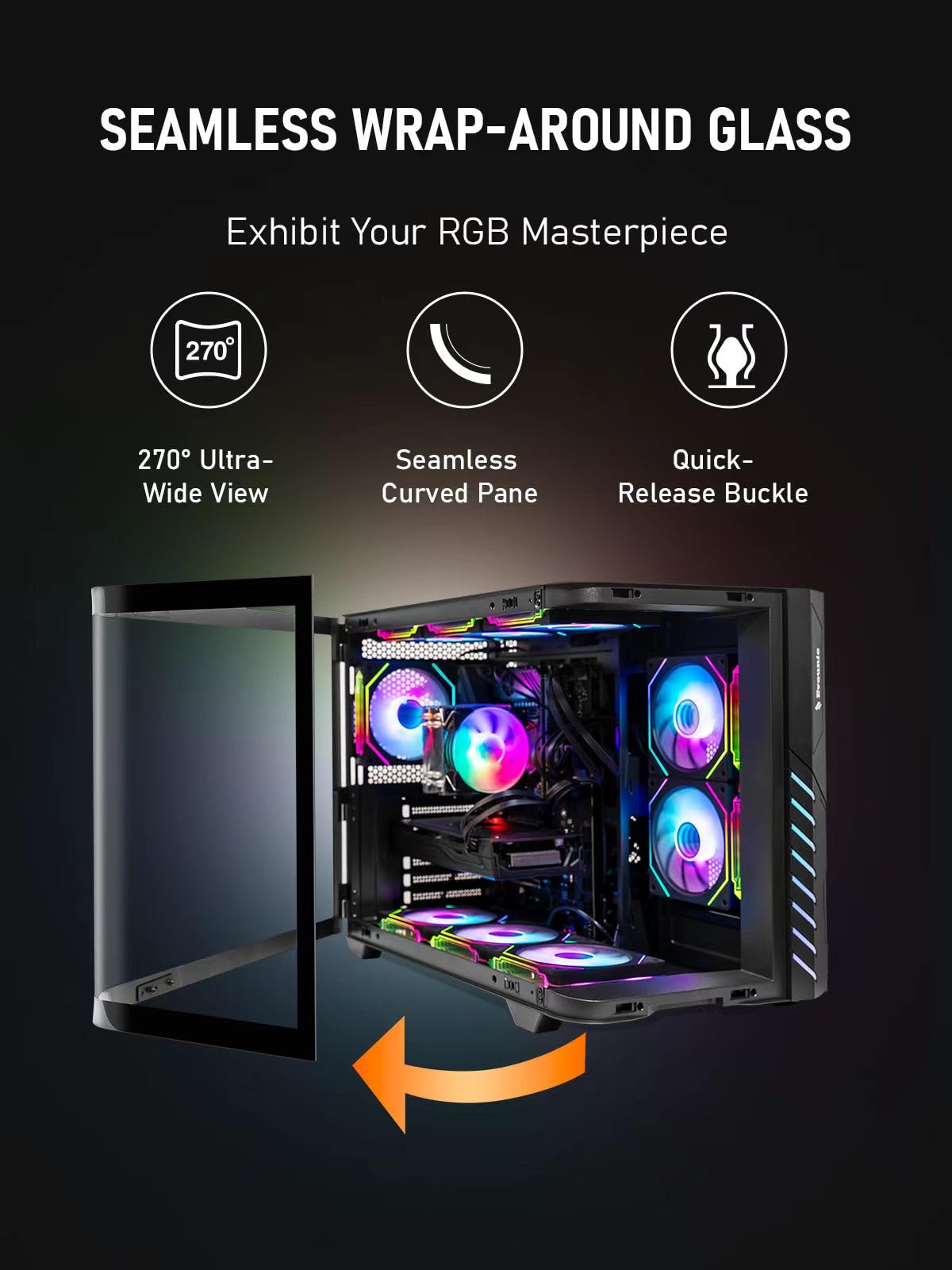 HERB GARDEN USA Liquid Cooling Gaming PC Desktop,12th Gen i7-12700KF, GeForce RTX 4060 8GB Graphics, 32GB DDR4 RGB RAM, 1TB NVMe SSD, 800W Power Supply, Windows 11 Pro,Plug and Play Desktop Computer
