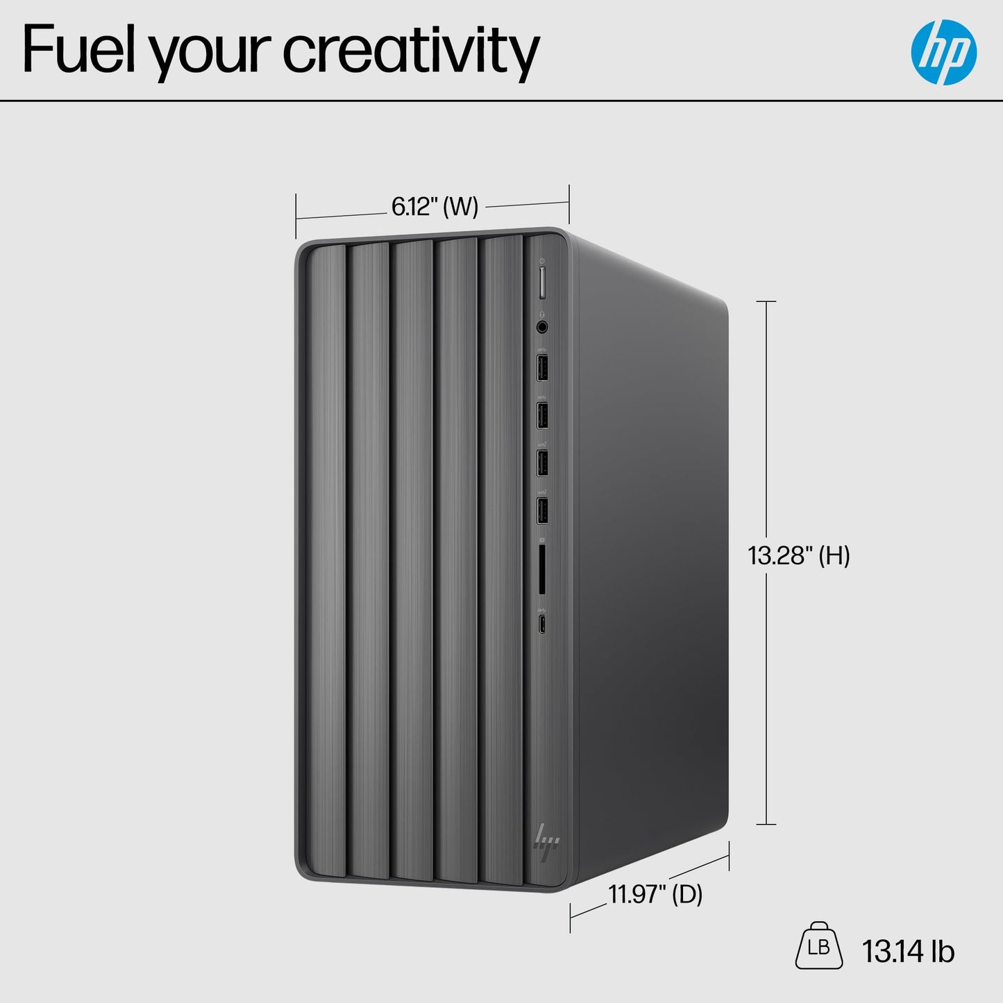 HP Envy Desktop PC, Intel Core i7-14700, 32 GB RAM, 1 TB SSD, UHD Graphics 770, Windows 11 Pro, TE01-5002 (2024)