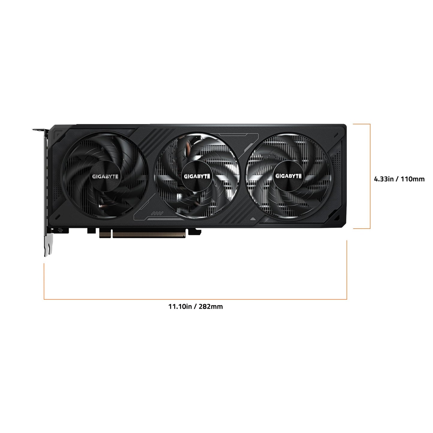GIGABYTE GeForce RTX 5070 WINDFORCE OC SFF 12G Graphics Card, 12GB 192-bit GDDR7, PCIe 5.0, WINDFORCE Cooling System, GV-N5070WF3OC-12GD Video Card