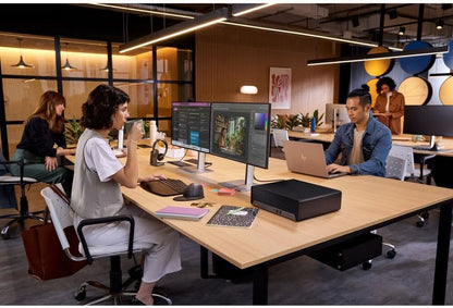 HP Elite 805 G9 SFF Business Desktop Computer, AMD Ryzen 5 8500G, 8GB DDR5, 512GB PCIe, Radeon 740M Graphics, Dual 4K Display Support, USB-C, HDMI, RJ-45, Wi-Fi, Wired KB & Mouse, Win11