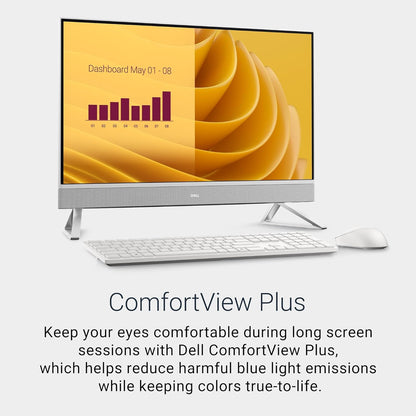 Dell 27 All in One Touchscreen Desktop Computer, 27" FHD IPS Touch Screen Display, Intel Core 7 150U, 32 GB DDR5, 1 TB SSD, NVIDIA GeForce MX570A GDDR6, Wi-Fi 6E, Wireless KB & Mouse, Windows 11 Pro