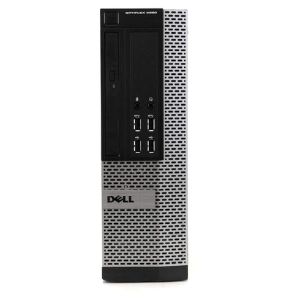 Dell Optiplex 9020 Desktop Computer PC, Intel Quad-Core i5, 500GB HDD Storage, 8GB DDR3 RAM, WiFi, 20 in Monitor, RGB Productivity Bundle, Windows 11 Pro