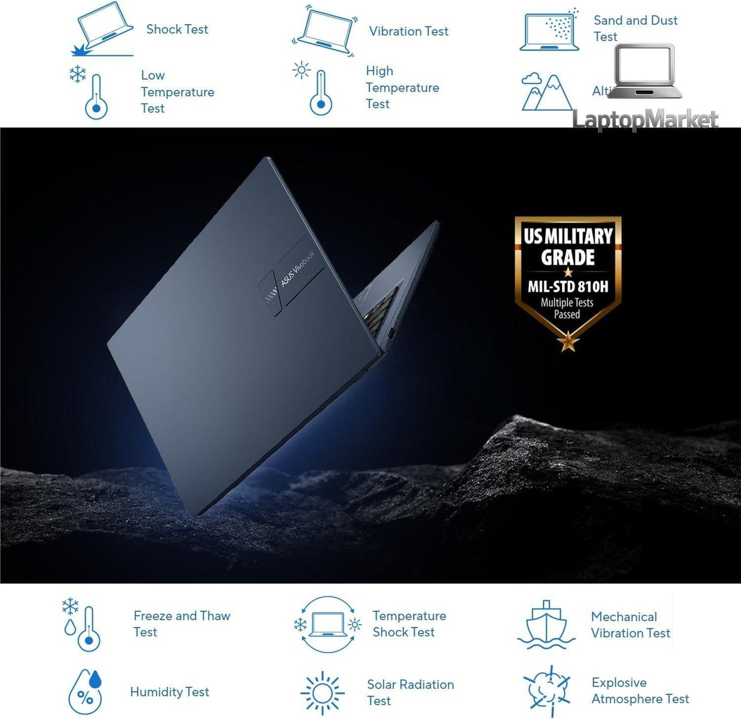 Customized ASUS Vivobook 14 FHD Laptop | Intel 13th Core i3, Up to 4.5GHz | 8/12/16/24/40GB DDR4 RAM | 256GB/512GB/1TB/2TB/4TB PCIe SSD | Win 11 | Wi-Fi 6E | HDMI | NumberPad | Thin & Light