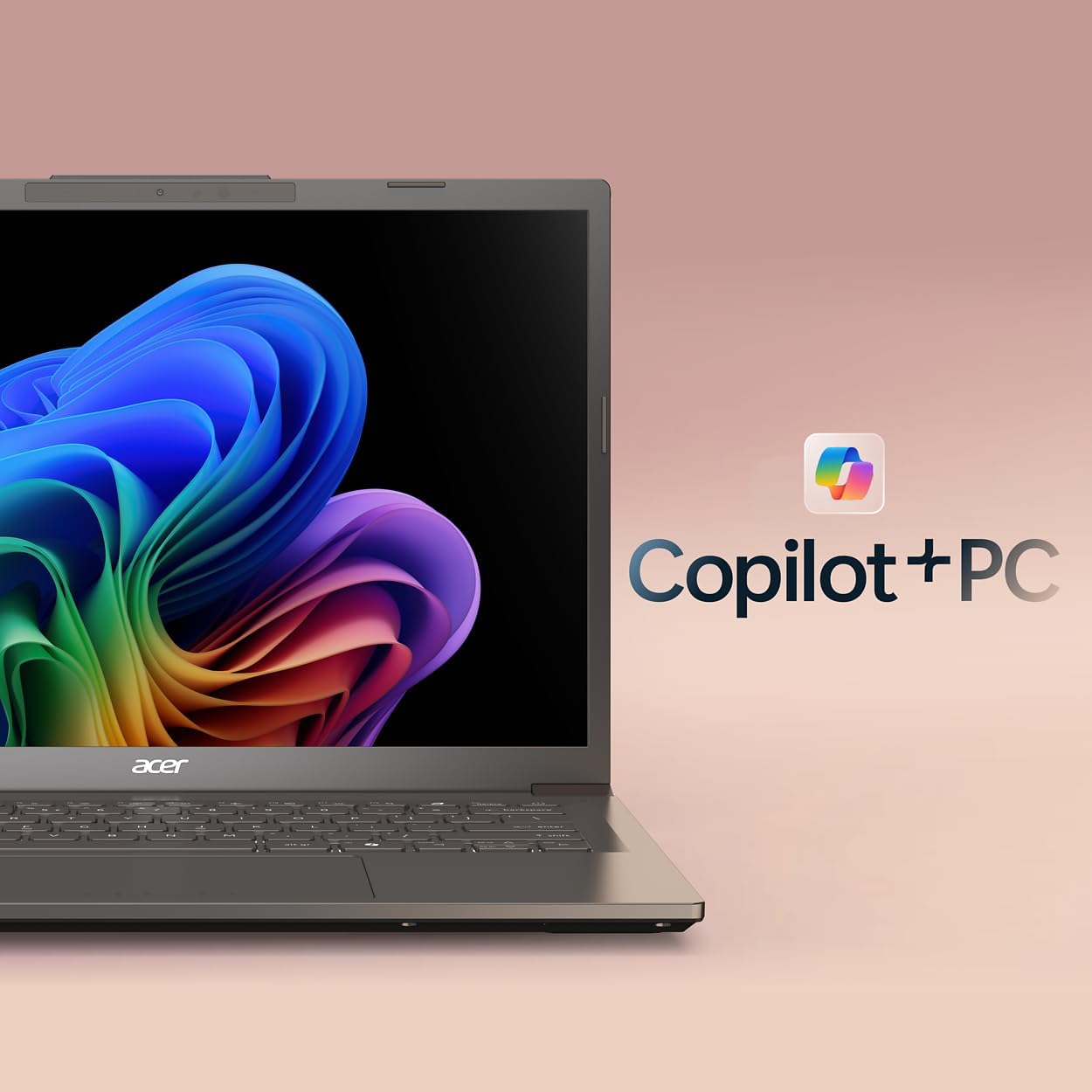 Acer Aspire 14 AI Copilot+ PC | 14" WUXGA Display | Intel Core Ultra 5 Processor 226V | NPU: Up to 40 Tops - GPU: Up to 53 Tops | Intel ARC 130V | 16GB LPDDR5X | 512GB SSD | Wi-Fi 6E | A14-52M-51S1