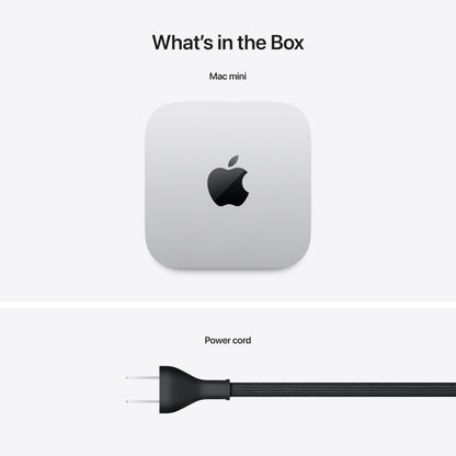 Apple 2024 Mac mini Desktop Computer with M4 chip with 10‑core CPU and GPU: Built for Apple Intelligence, 16GB Unified Memory, 256GB SSD Storage, Gigabit Ethernet. Works with iPhone/iPad