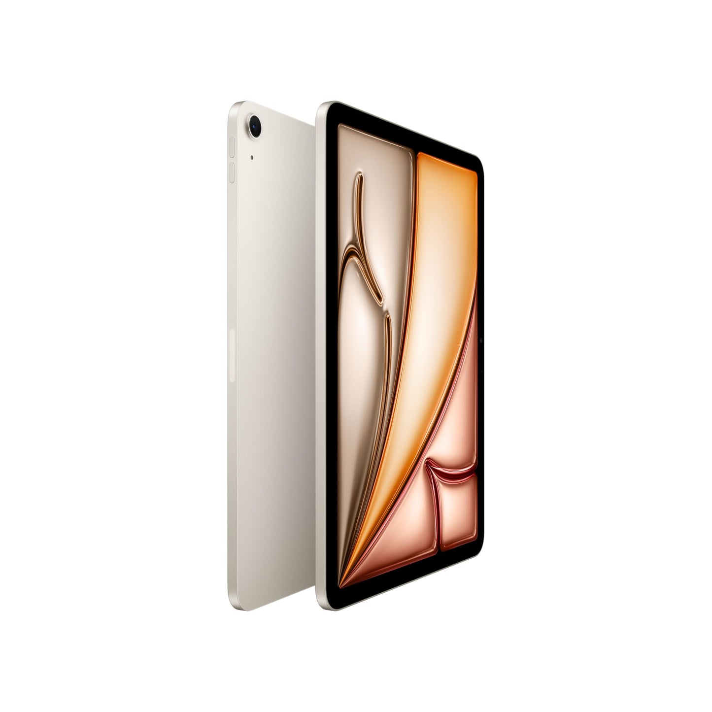 Apple iPad Air 11-inch with M3 chip Built for Apple Intelligence, Liquid Retina Display, 128GB, 12MP Front/Back Camera, Wi-Fi 6E, Touch ID, All-Day Battery Life — Starlight