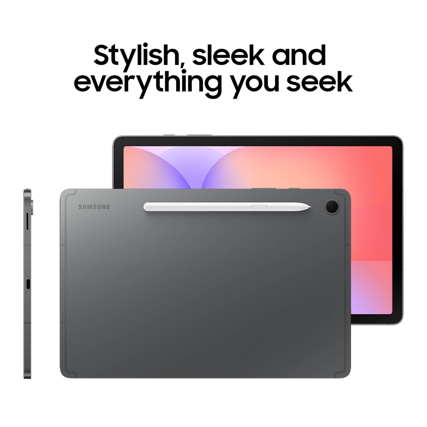 Samsung Galaxy Tab S10 Lite, 8GB RAM, 256GB, 2TB Expand, Long Battery Life, 10.9” LCD, S Pen for Note-Taking, Exynos 1380, Circle to Search, AI Tools, Coral Red