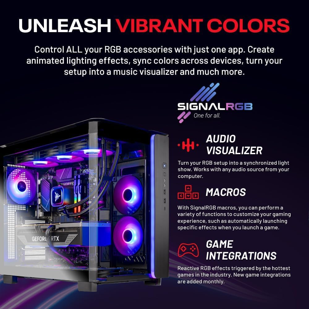 NEW Skytech King 95 Gaming PC Desktop, Ryzen 7 9800X3D 4.7 GHz (5.2 GHz Turbo Boost), NVIDIA RTX 5070 12GB GDDR7, 1TB Gen4 SSD, 32GB DDR5 RAM 6000 RGB, 850W Gold PSU, 360mm ARGB AIO, Wi-Fi, Win 11 Home