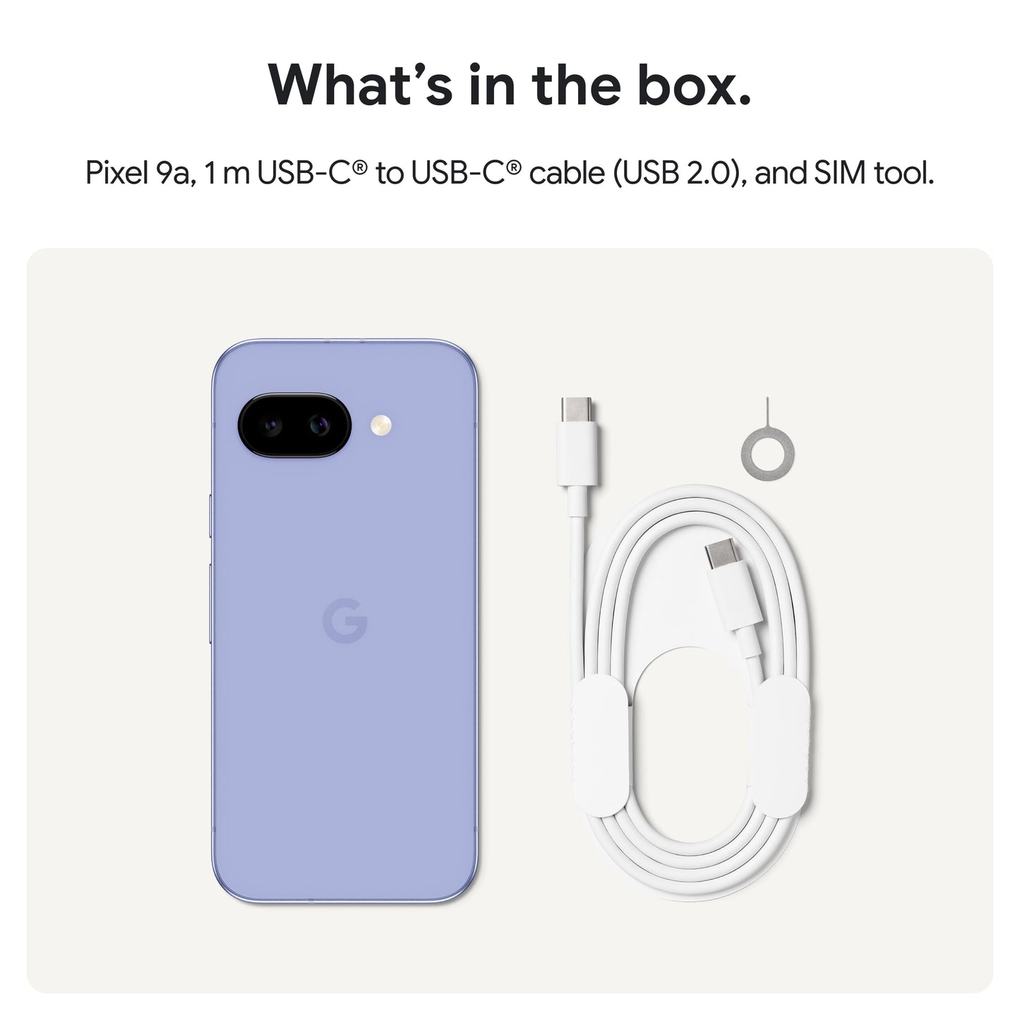 Google Pixel 9a with Gemini - Unlocked Android Smartphone with Incredible Camera and AI Photo Editing, All-Day Battery, and Powerful Security - Porcelain - 128 GB