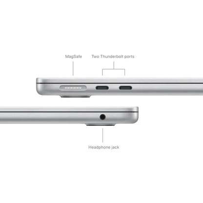 Apple 2024 MacBook Air with Apple M3 Chip, 13-inch, 8GB RAM, 512GB SSD Storage Silver (Renewed)