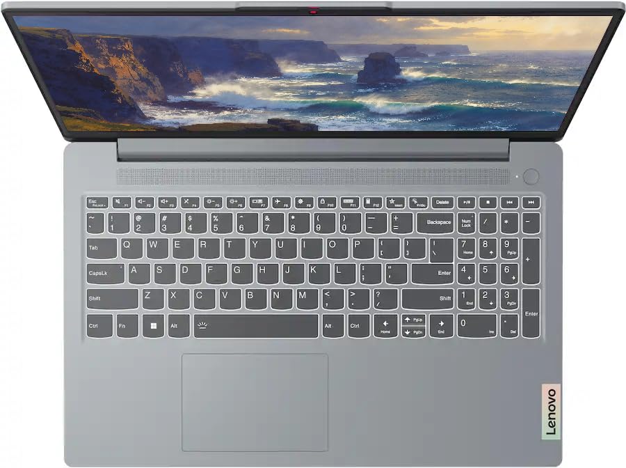 Lenovo IdeaPad Slim 3 Touchscreen Laptop, 15.6" Business Laptop Computer, Windows 11 Home 16GB RAM 1TB SSD, AMD Ryzen 7 5825U, FHD IPS Display, Numeric Keypad, SageNova Earphones, Arctic Grey