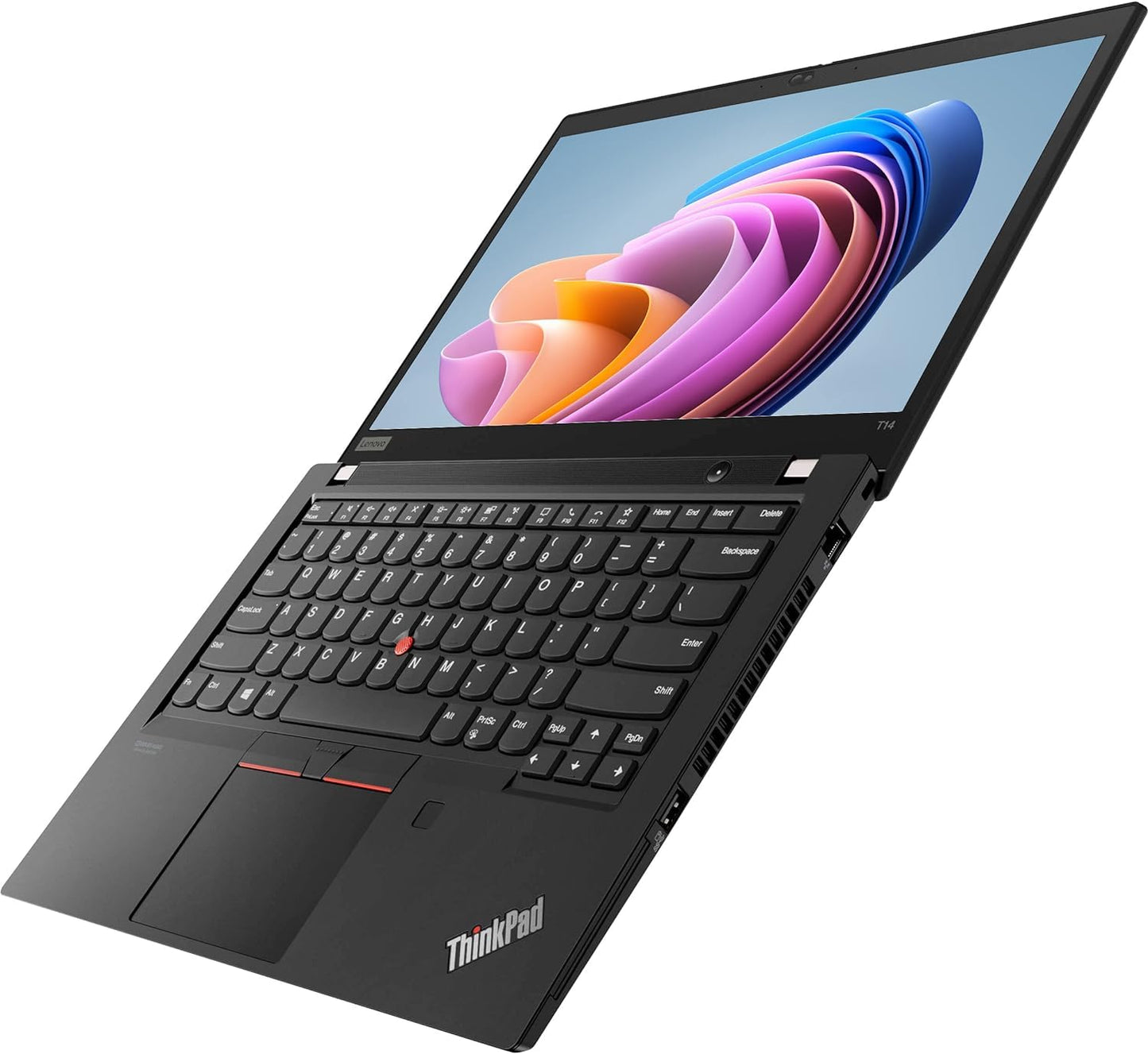 Lenovo Thinkpad T14 (Gen 1) 14" Laptop, i5 10310U 1.7Ghz, 16GB DDR4, 512GB NVMe SSD, 1080p Full HD, Thunderbolt 3, HDMI, Webcam, Windows 11 Pro