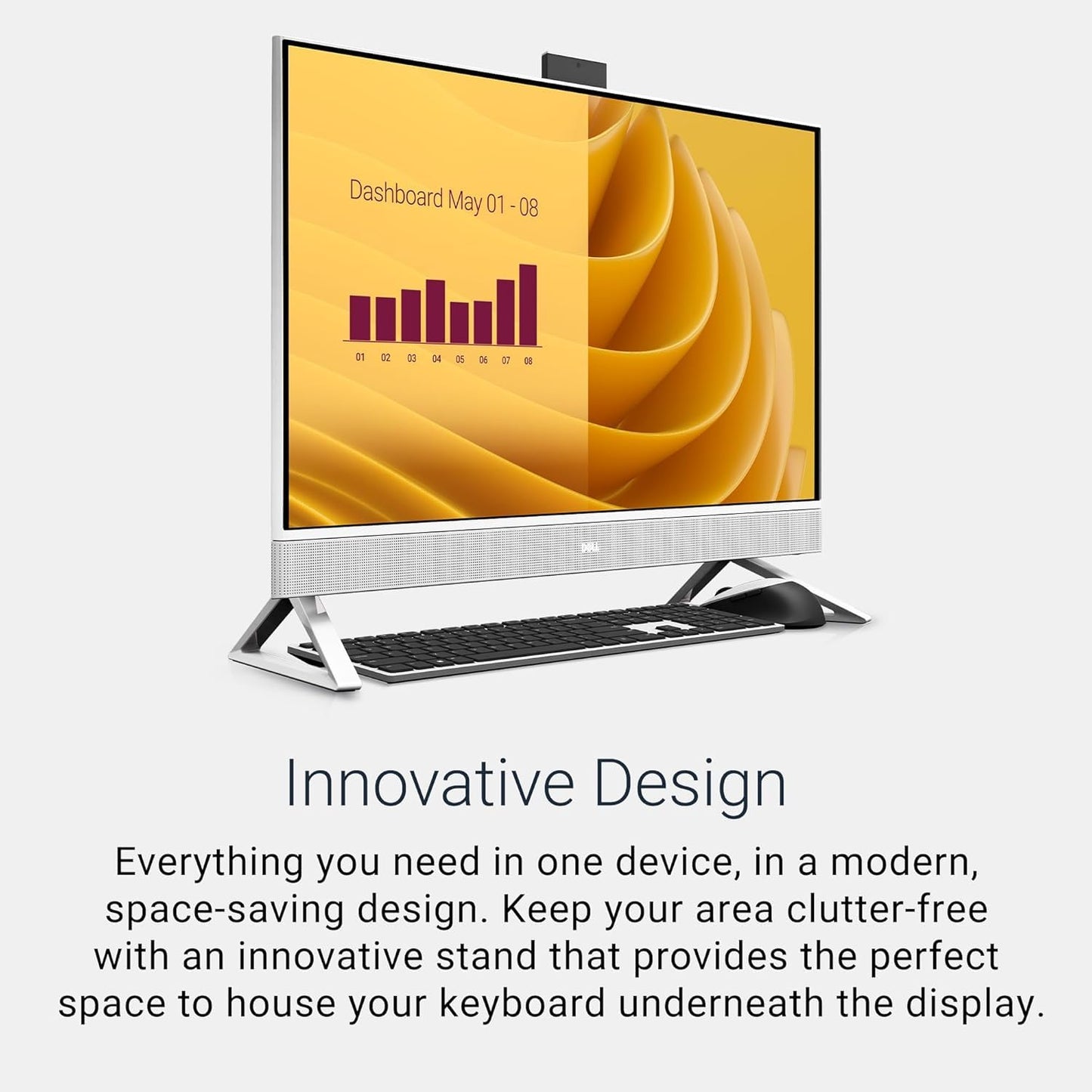 Dell 27 All in One Touchscreen Desktop Computer, 27" FHD IPS Touch Screen Display, Intel Core 7 150U, 32 GB DDR5, 1 TB SSD, NVIDIA GeForce MX570A GDDR6, Wi-Fi 6E, Wireless KB & Mouse, Windows 11 Pro