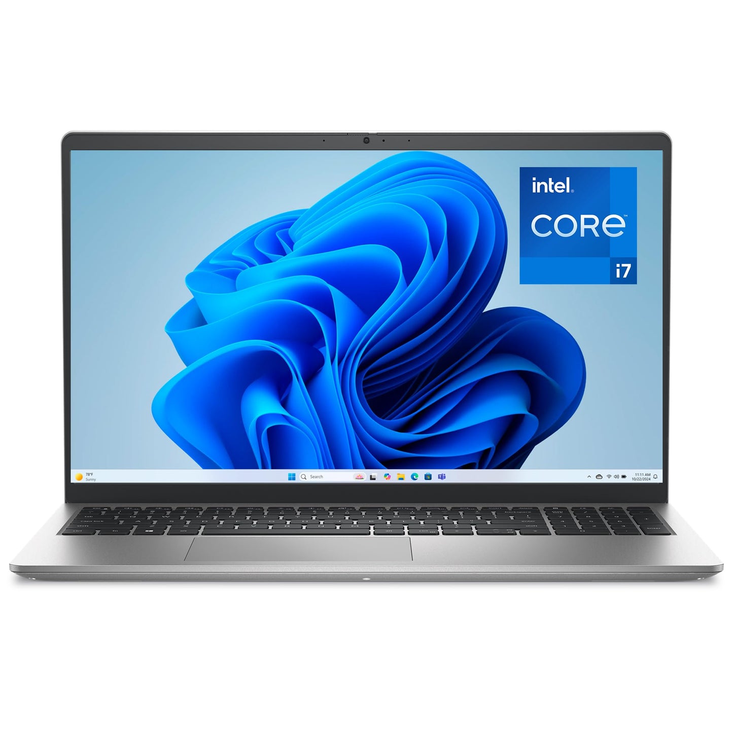 Dell 15 Laptop DC15255-15.6-inch FHD 120Hz Display, AMD Ryzen 5-7520U, 8GB LPDDR5 RAM, 512GB SSD, Radeon 610M Graphics, Windows 11 Home, Onsite Service - Carbon Black