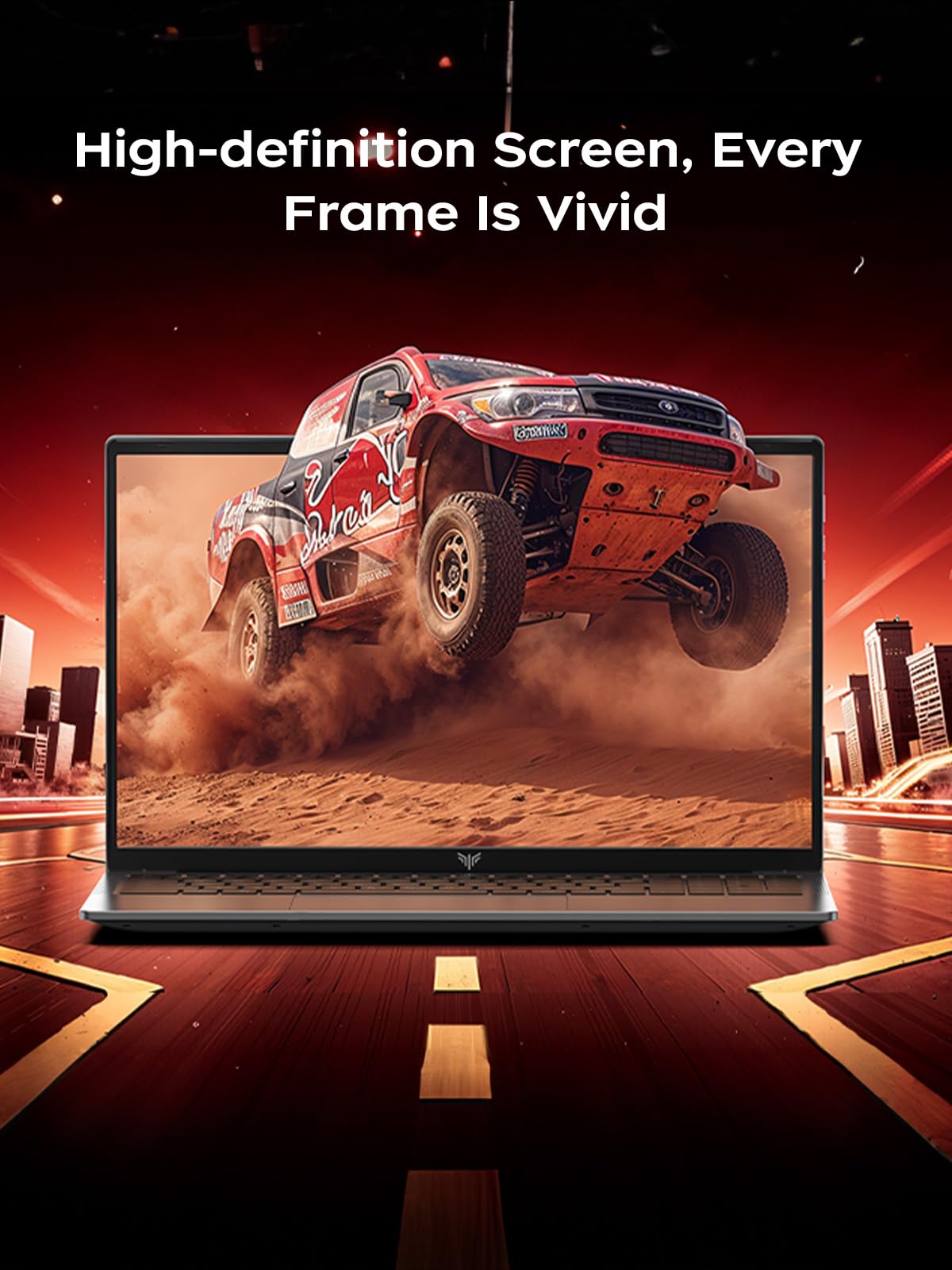 MALLRACE 2026 Gaming Laptop with AMD Ryzen 7 7730U 8-core Processor（Up to 4.5GHz,16GB DDR4 RAM 512GB SSD, AMD Radeon Graphics,WiFi 6,15.6 inch IPS Display,Webcam, AMD Laptop Computer